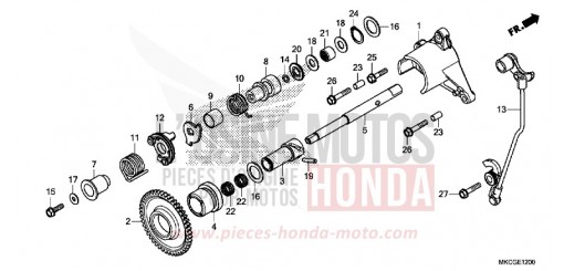 BOITE RENVERSEMENT MARCHE GL1800L de 2020
